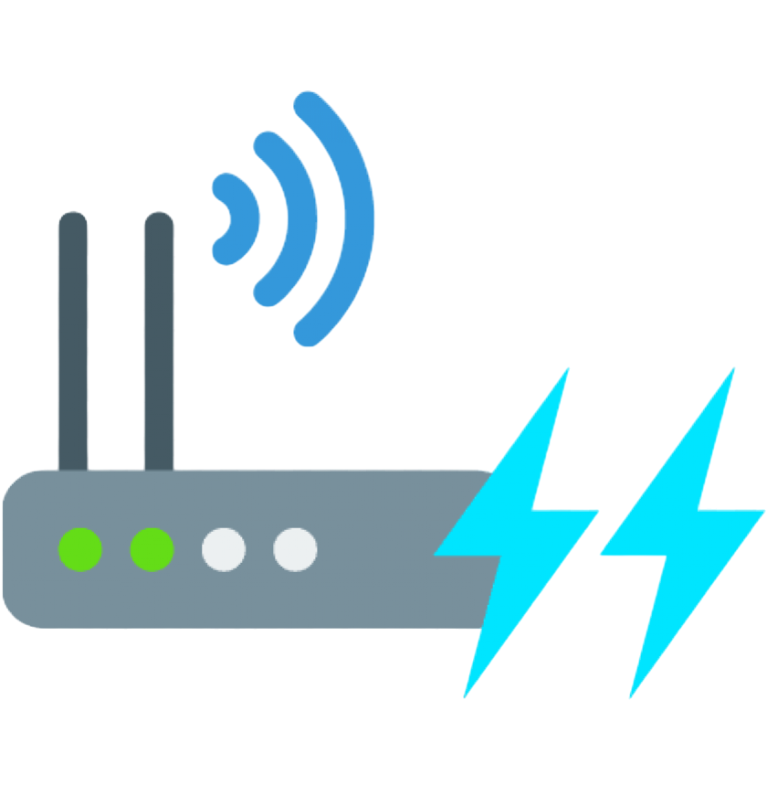 High-Speed Wi-Fi & Power Backup